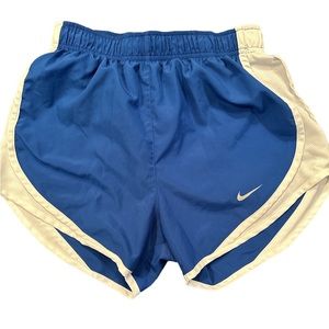 Nine Y2K Women’s Running Shorts Blue/White Sz XS‎ Excellent